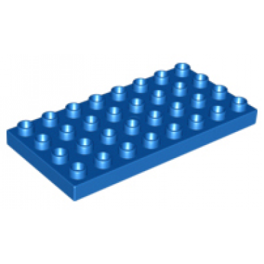 blue duplo plate 4 x 8