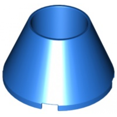 blue cone 4 x 4 x 2 hollow no studs