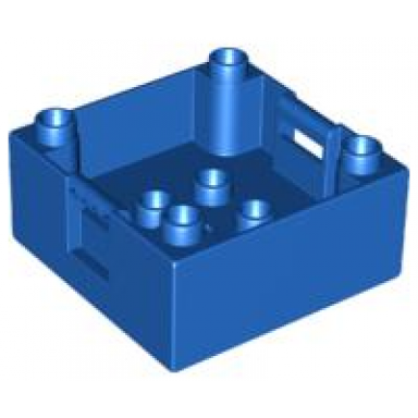 duplo container box 4 x 4 with studs on corners