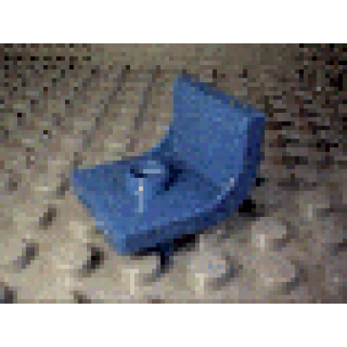 blue duplo furniture chair with stud