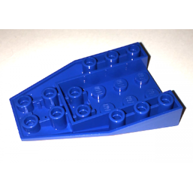 blue wedge 6 x 4 triple inverted with connections between 4 studs