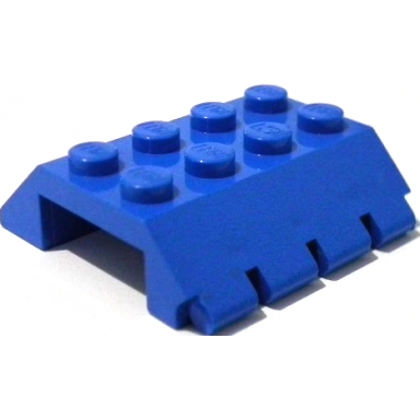 blue slope 45 4 x 4 double with hinge