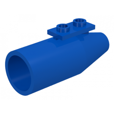 blue engine smooth large 1 x 2 thin top plate
