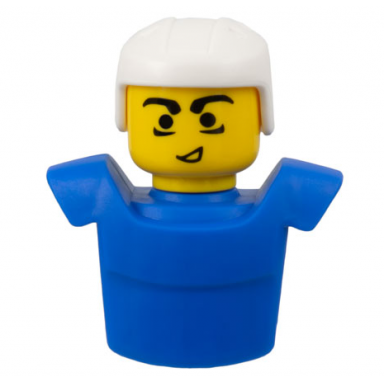 blue sports promo figure torso and head assembly mcdonalds set 5 7920
