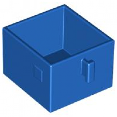 duplo furniture drawer 2 x 2 with pull handle