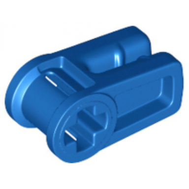 blue technic axle and wire connector