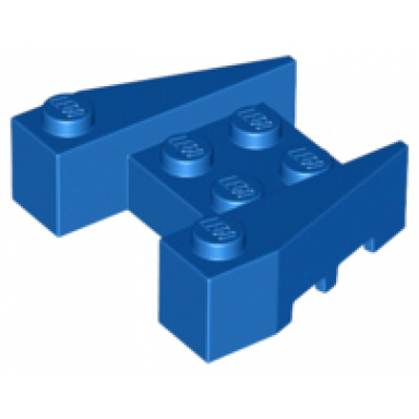 blue wedge 3 1 2 x 4 with stud notches