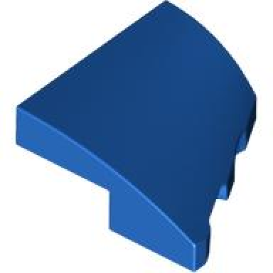 blue wedge 2 x 2 x 2 3 left