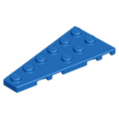 blue wedge plate 6 x 3 left
