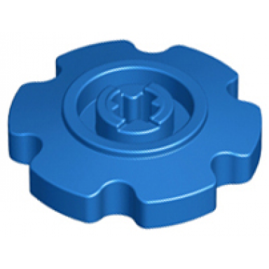 blue technic tread sprocket wheel small