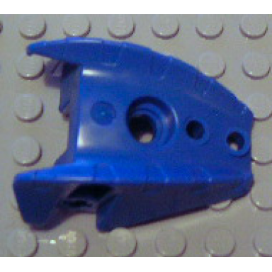 blue bionicle barraki carapar thigh and shoulder cover
