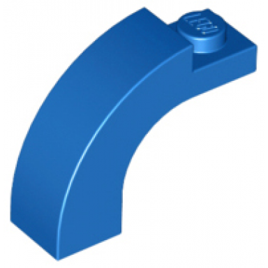 blue arch 1 x 3 x 2 curved top