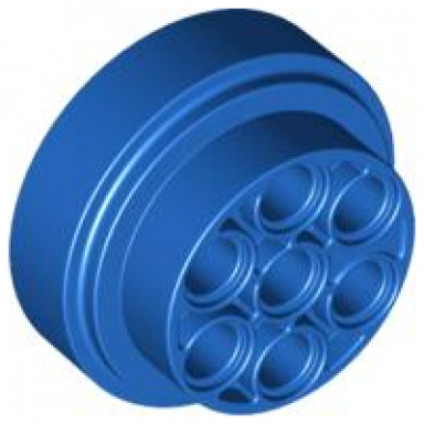 blue wheel 31mm d x 15mm technic