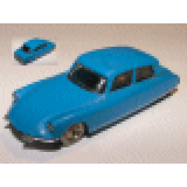 blue ho scale citroën ds19 citroen