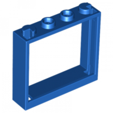 blue window 1 x 4 x 3 - no shutter tabs