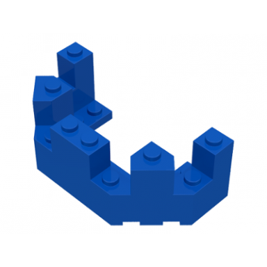 blue castle turret top 4 x 8 x 2 1 3