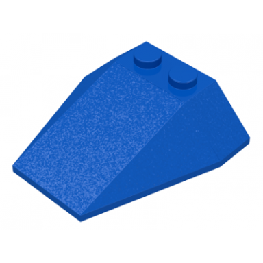 blue wedge 4 x 4 triple without stud notches