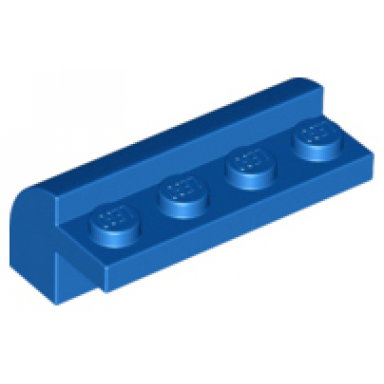blue slope curved 2 x 4 x 1 1 3 with 4 recessed studs