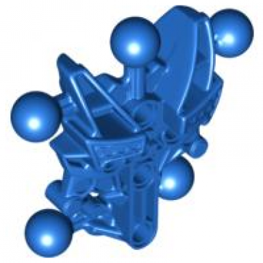blue bionicle matoran torso av-matoran type 1