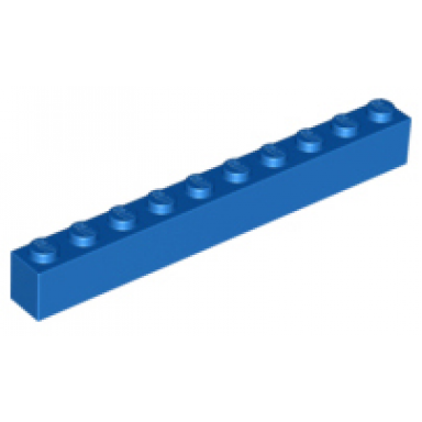 blue brick 1 x 10