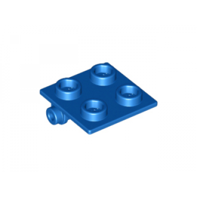 blue hinge brick 2 x 2 top plate