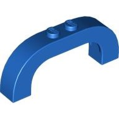 blue arch 1 x 6 x 2 curved top