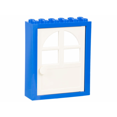 blue door frame 2 x 6 x 6 freestyle with white door 6235 600