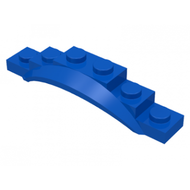 blue vehicle mudguard 1 1 2 x 6 x 1 with arch