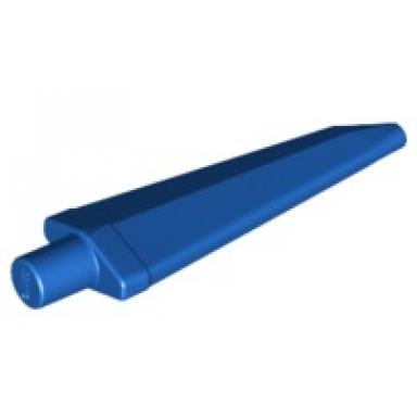 blue minifigure weapon sword spike flexible 3.5l with bar end