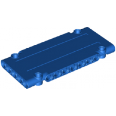 blue technic panel plate 5 x 11 x 1