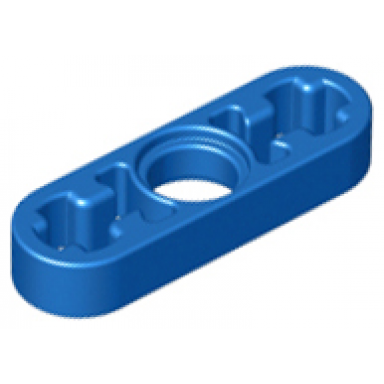blue technic liftarm thin 1 x 3 - axle holes