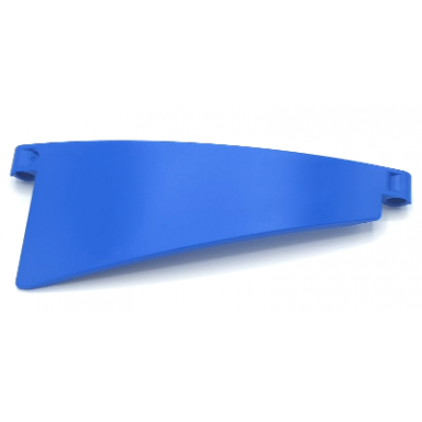 blue technic panel curved 51 5 x 13 tapered right