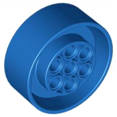 blue wheel 41mm d x 15mm technic