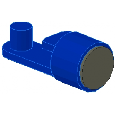 magnet coupling train for train base