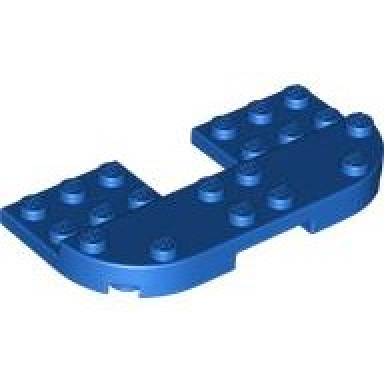 plate round 4 x 8 x 2 3 raised 2 x 8 and 2 x 2 cutout