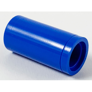 blue technic pin connector round 2l without slot pin joiner round