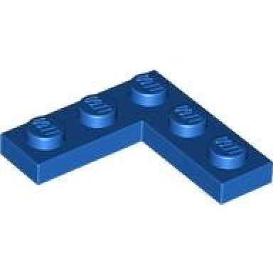 blue plate 3 x 3 corner