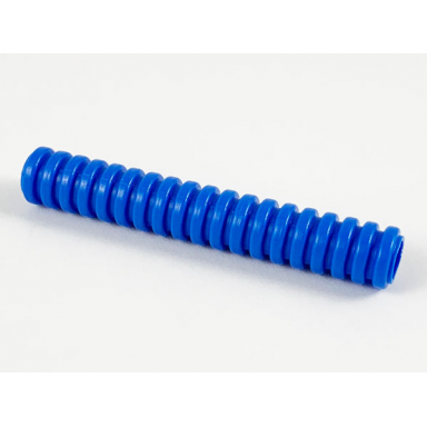 blue hose ribbed 7mm d 6l 4.8cm
