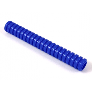 blue hose ribbed 7mm d 7l 5.6cm