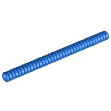 blue hose ribbed 7mm d 12l 9.6cm