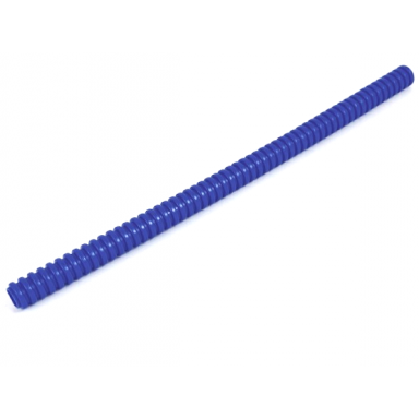 blue hose ribbed 7mm d 18l 14.4cm