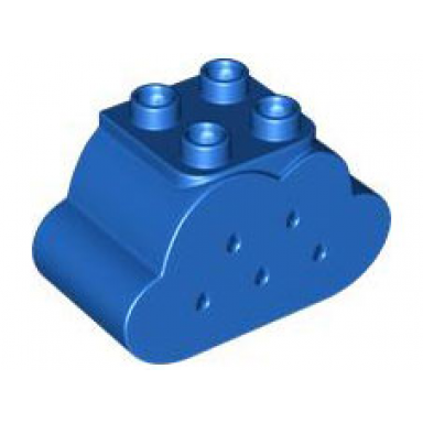 duplo brick 2 x 4 x 2 cloud