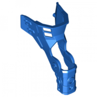 blue hero factory leg guard