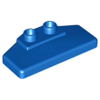 blue duplo rear spoiler wing