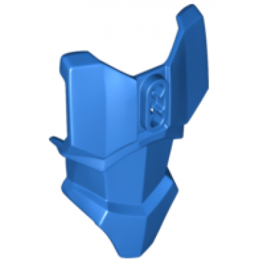 blue large figure torso armor with 2 chest holes