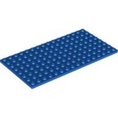 blue plate 8 x 16