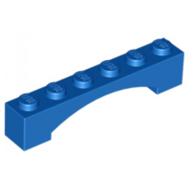 blue arch 1 x 6 raised arch