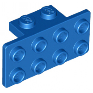 blue bracket 1 x 2 - 2 x 4