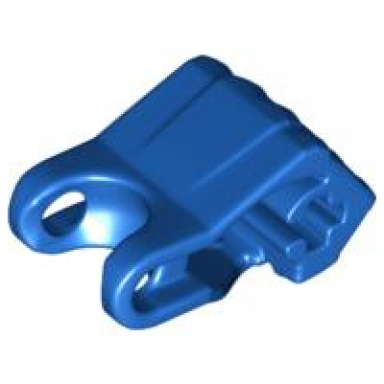 blue hero factory fist with axle hole - 4 fingers