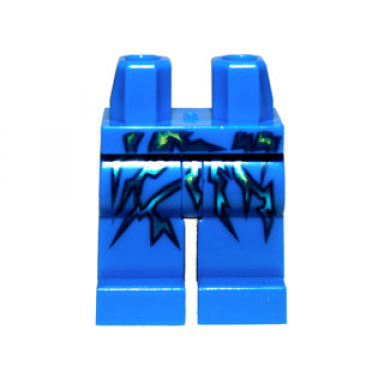 blue hips and legs with lightning energy pattern